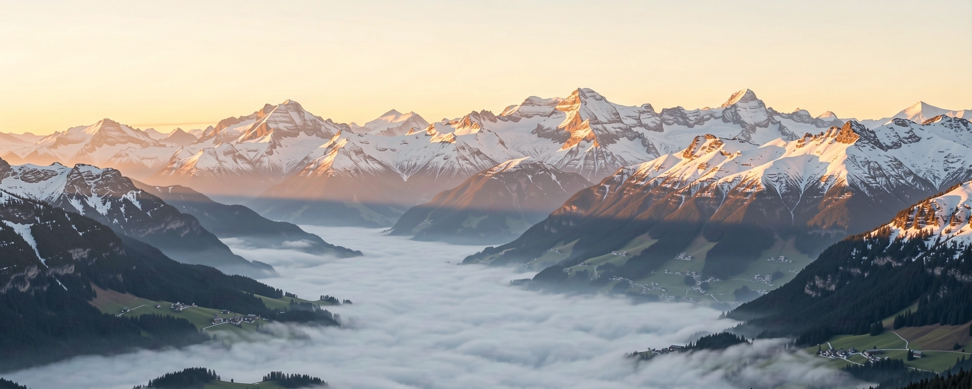 Schweizer Alpen Panorama